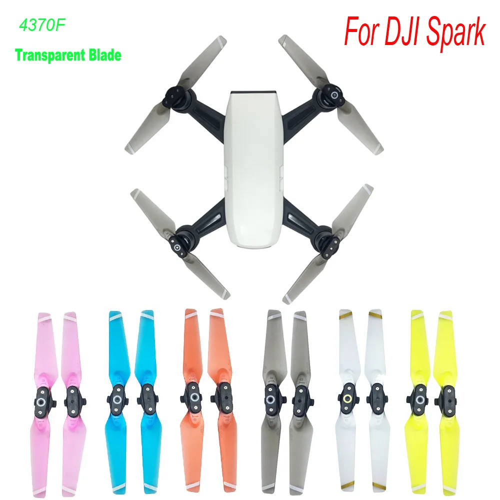 

1 Pairs 4730F Propellers Quick-release Foldable Transparent Blades For DJI SPARK 6.11
