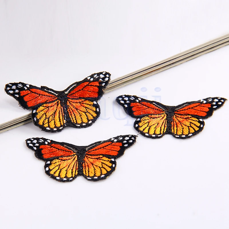 

3X Cute Animal Butterfly Patch Retro Iron On Patch Sew On Embroidered Applique HG1666