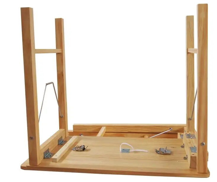 Simple wooden folding table Simple desk Writing desk Computer table Portable Dining table