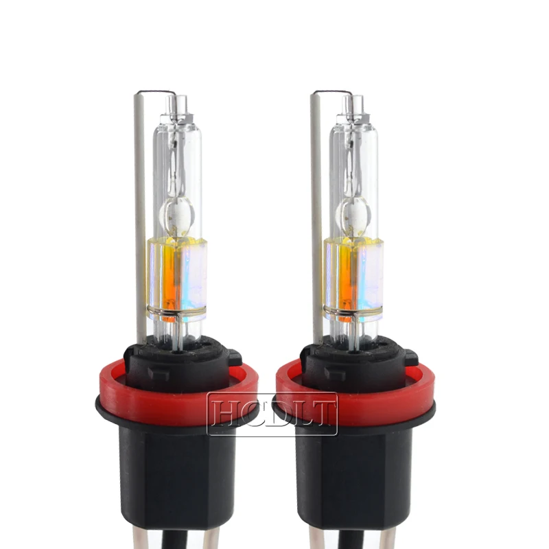 HCDLT 2019 New Dual Color HID Bulb 35W 55W Xenon D2H H11 9005 9006 H7 3000K Yellow 6000K White Double Light Car HID Headlamp Bulbs (4)