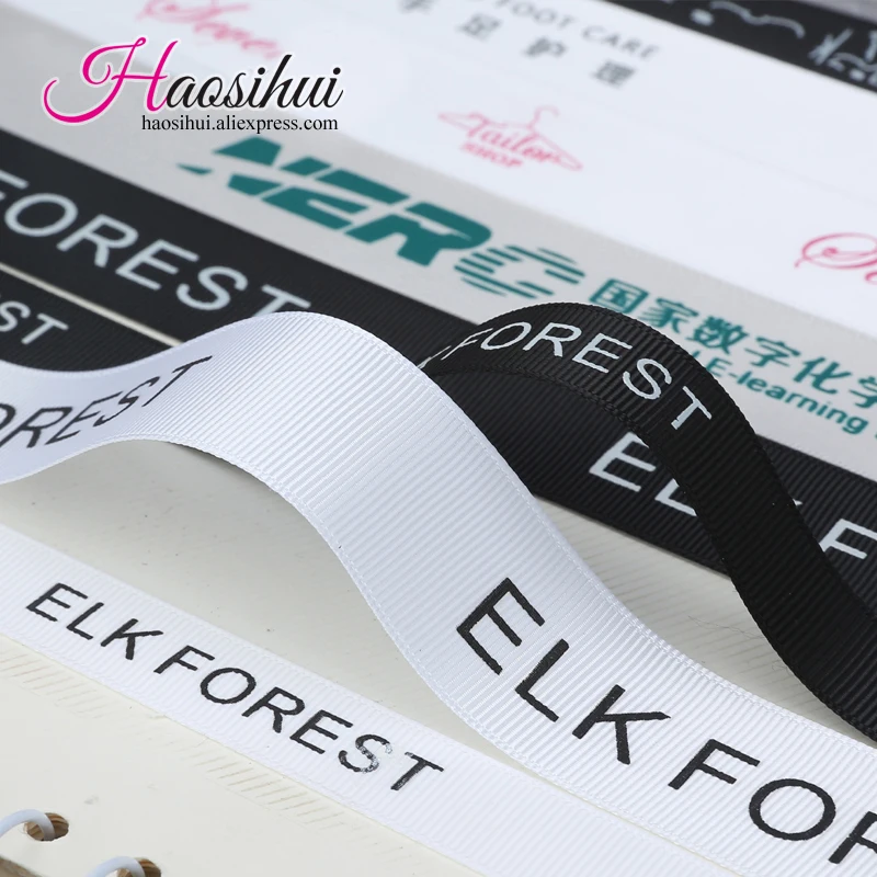 50m x 10mm Personalised Custom Printed Ribbon