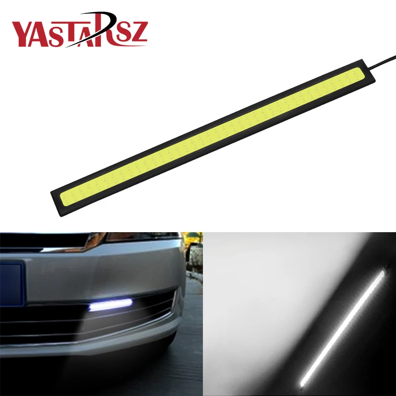 

1 PCS 14cm Waterproof COB LED Car DRL Motorcycle Driving Daytime Running with DC 12V External Light Fog for BMW Chevrolet