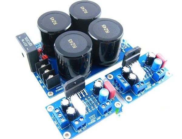 DIY наборы 2 шт. LM3886 Amp плата LM3886TF аудио усилитель мощности с одной выпрямительной