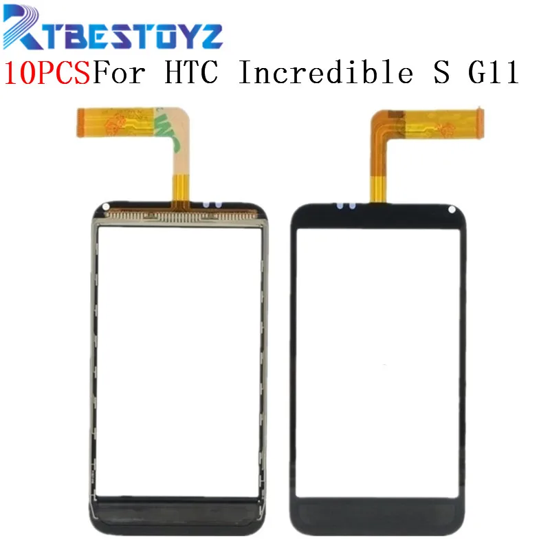 RTBESTOYZ 10 шт. для HTC Incredible S G11 S710E Новый сенсорный экран панель дигитайзер стекло