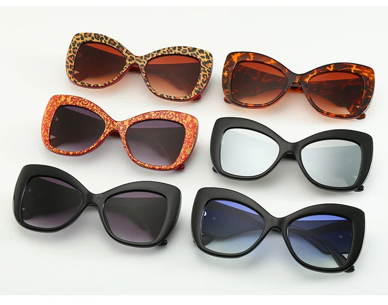 Винтажные Солнцезащитные очки с кошачьим глазом женские леопардовые оправы очаровательные красные сердца Ретро брендовые дизайнерские солнцезащитные очки для женщин оттенки женские