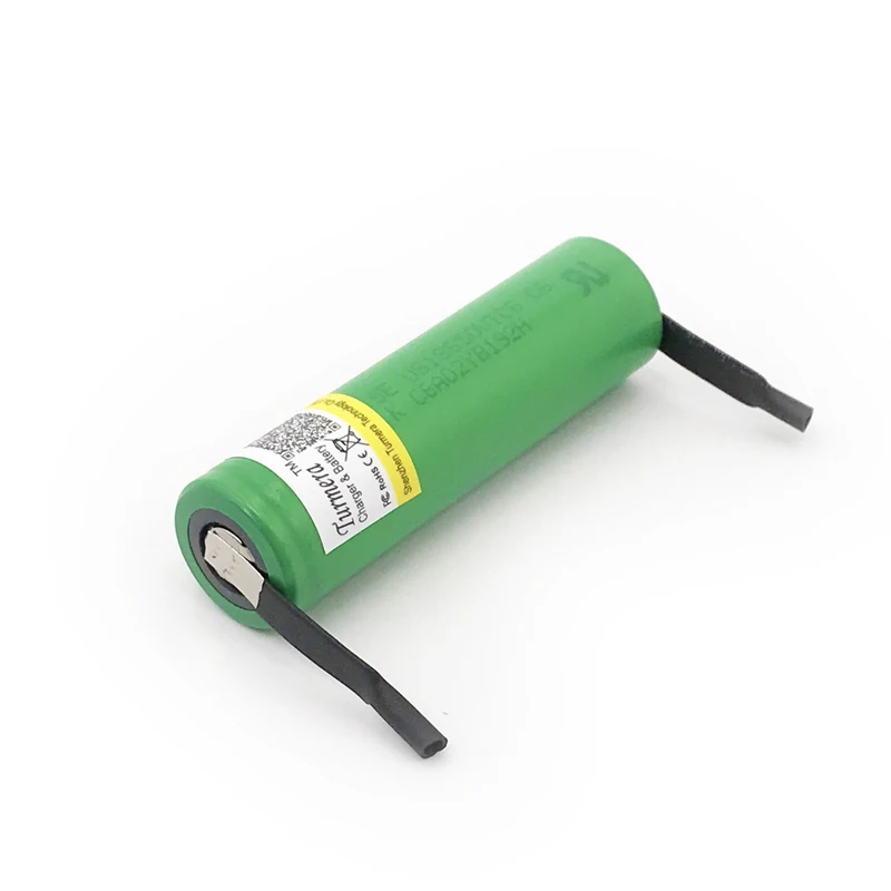 battery 18650 vtc6 3000mAh 30amps us18650vtc6 with strips soldering rechargeable batteries for screwdrivers jun18