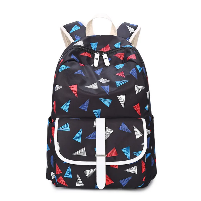 

Printing Backpack Women School Bags for Teenage Girls Cute Bookbag Vintage 14" Laptop Backpacks Female Travel Bag