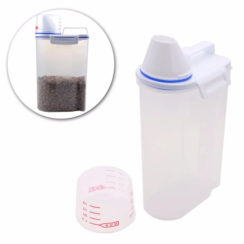 Aliexpress.com : Buy Dog Cat Pet Food Storage Container Dry Food