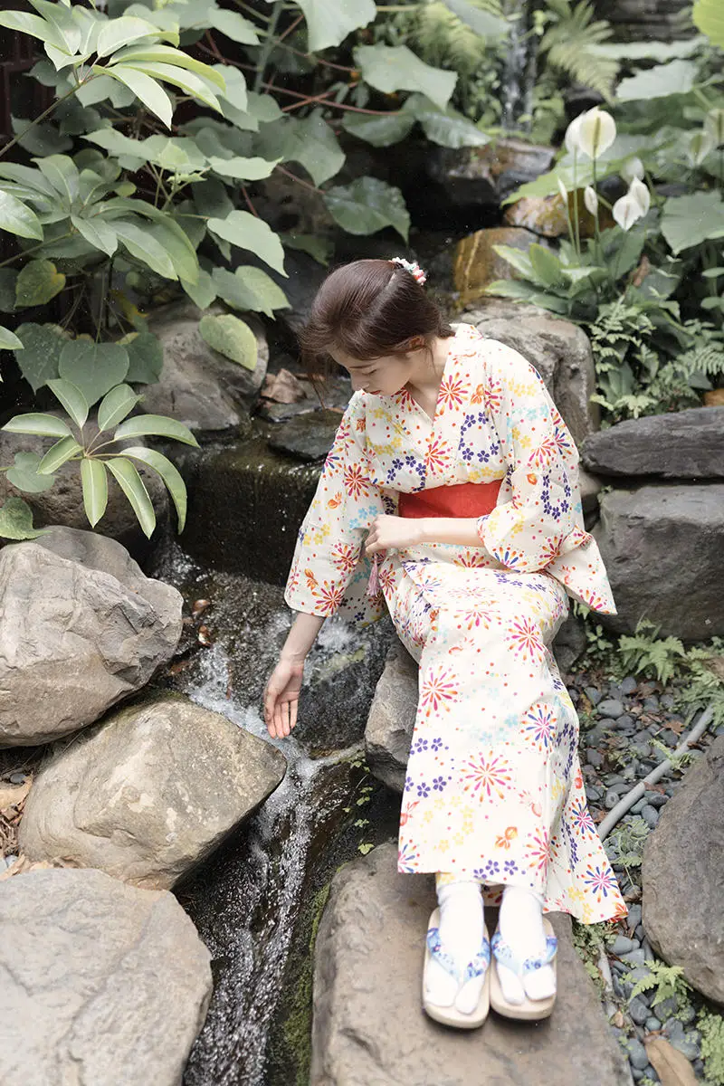 Традиционное японское кимоно yukata Женские кимоно feminino