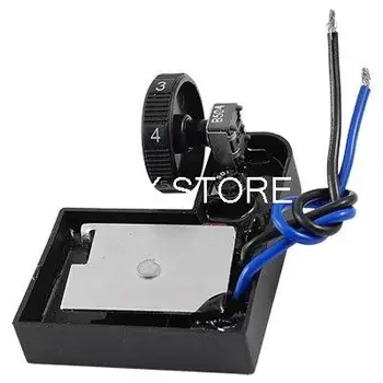 

Electric Polishing Machine Speed Control Switch Black