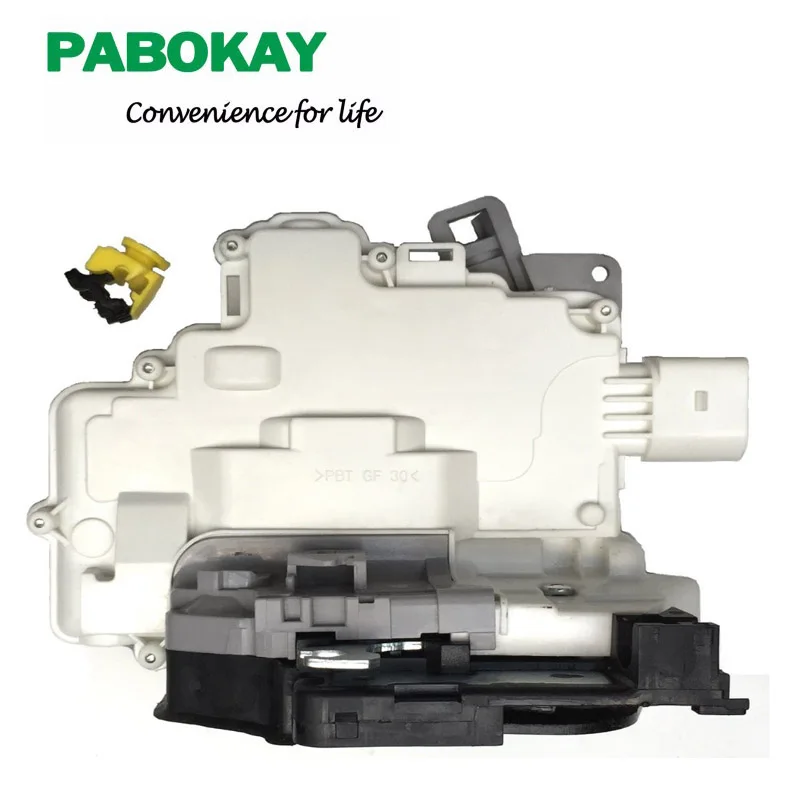 

For Seat Leon (2005-2012) Right Rear Driver Side Door Lock with Central Locking Catch Mechanism - 1P0 839 016 1P0839016