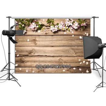 

Thin fabric cloth Printed photography background flower backdrop F-2428