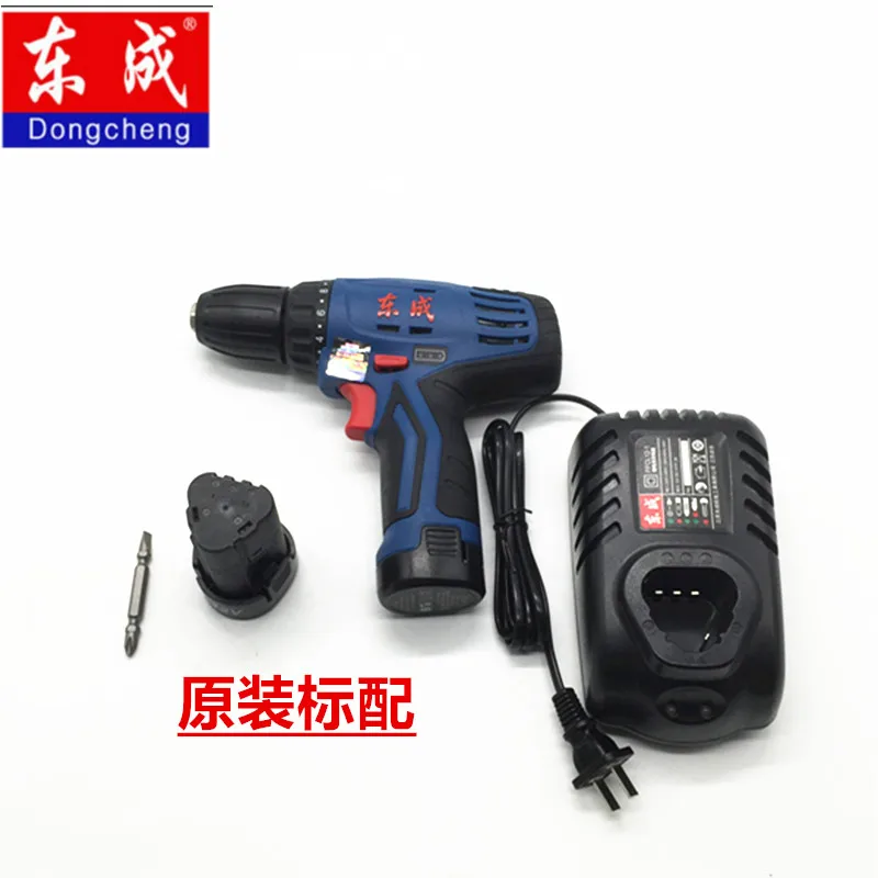 Dongcheng DCJZ10-10B charging drill 12V two-speed