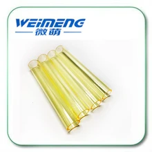 Weimeng 12*80 мм фильтрованная стеклянная кварцевая трубка/лазерная трубка/желтая трубка фильтр трубка напрямую с фабрики поставка по выгодной цене