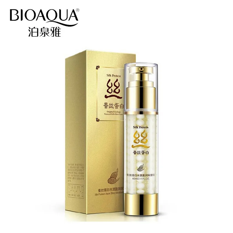 Лосьон для лица BIOAQUA Silk Protein глубокое увлажнение контроль жирности против морщин