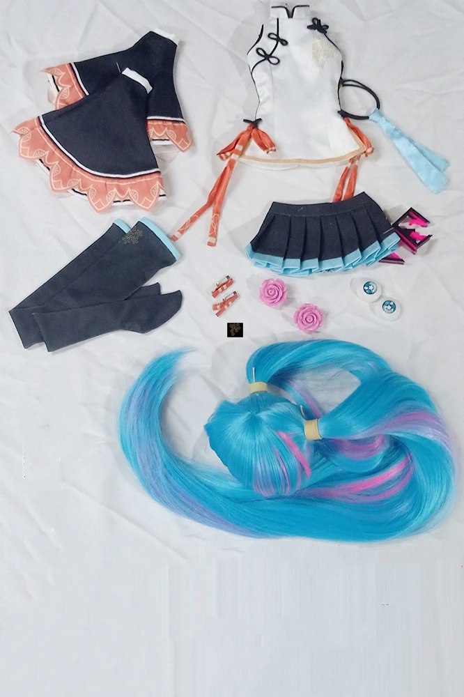 1/4 1/3 BJD SD DD аксессуары для куклы платье Miku; Карнавальный костюм для девочек bjd кукла