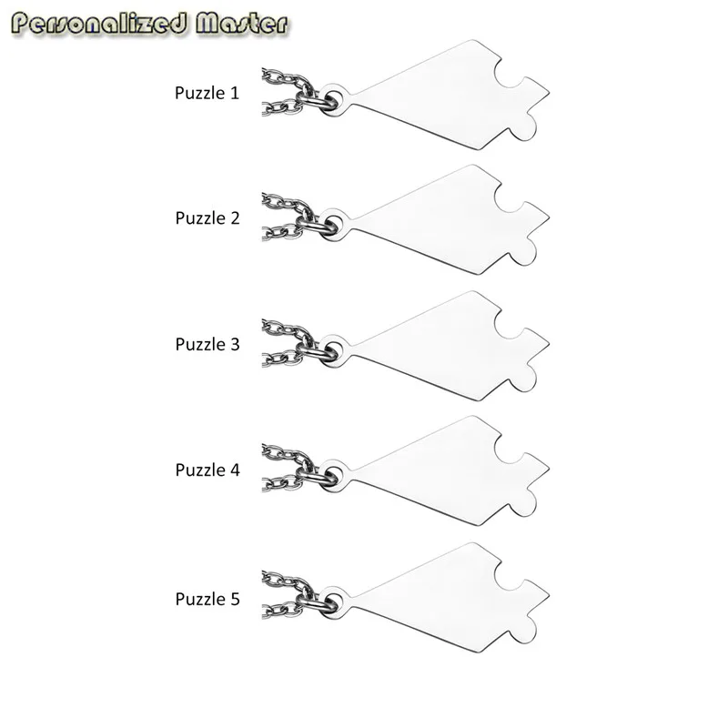 Индивидуальный мастер, заказной, 5/6 шт, дружба, головоломка, подвеска, ожерелье для лучших друзей, сестер, братьев, ожерелье BFF