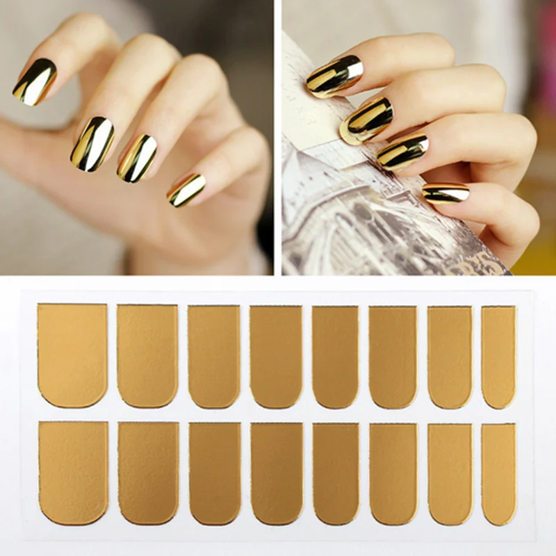 Explosion models Nail polish paste Nail Stickers Applique Full cover
