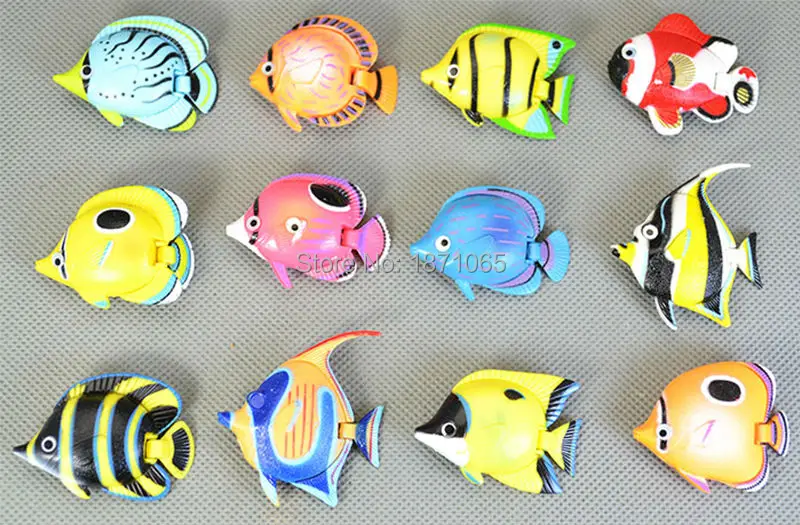 Figuras de Ação e Toy modelo tartaruga peixes tropicais 5 Grau de Comodidade : Periféricos