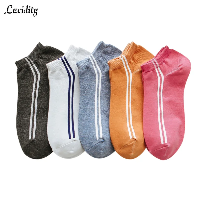 

New Summer Socks Ladies Fashion Mesh Breathable Solid Color Cotton Socks Women 5pairs/lot =10pieces