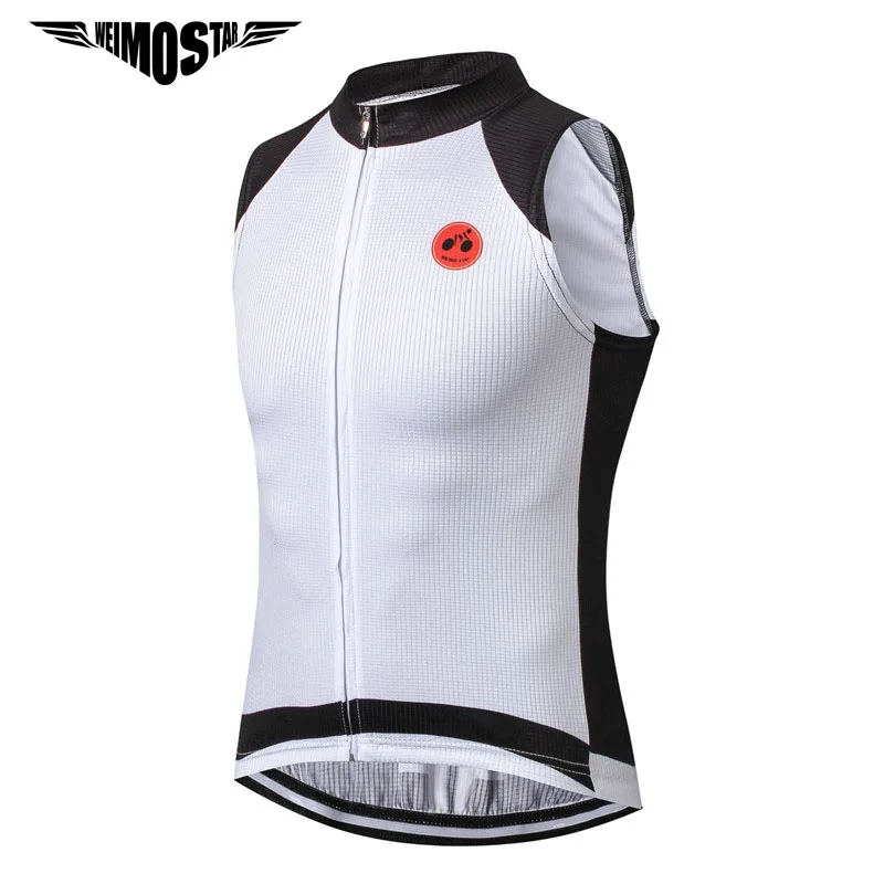 

Weimostar Cycling Jersey Sleeveless Breathable Bicycle Clothing Mountain Road Cycling Vest Racing Sport MTB Bike Jersey Ciclismo