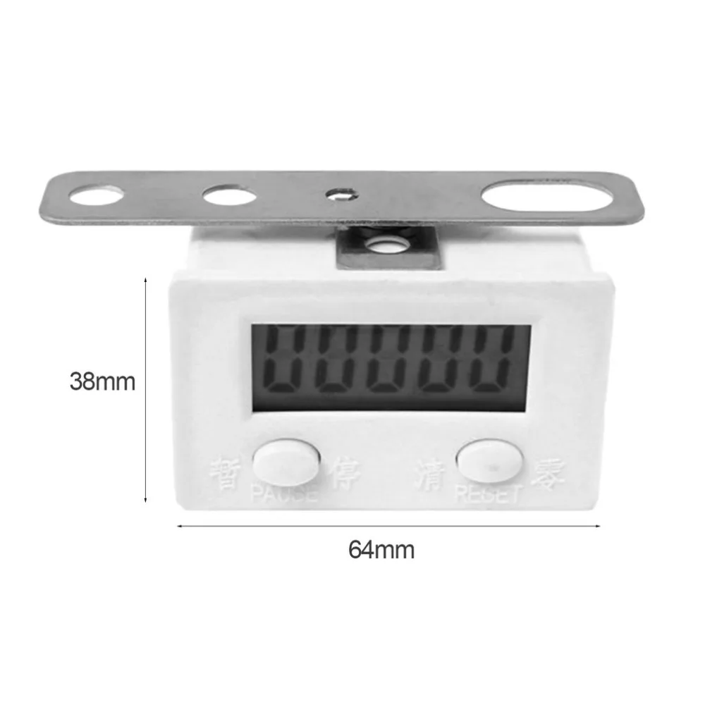Digital Display LCD Soco Contador Eletrônico Magnético