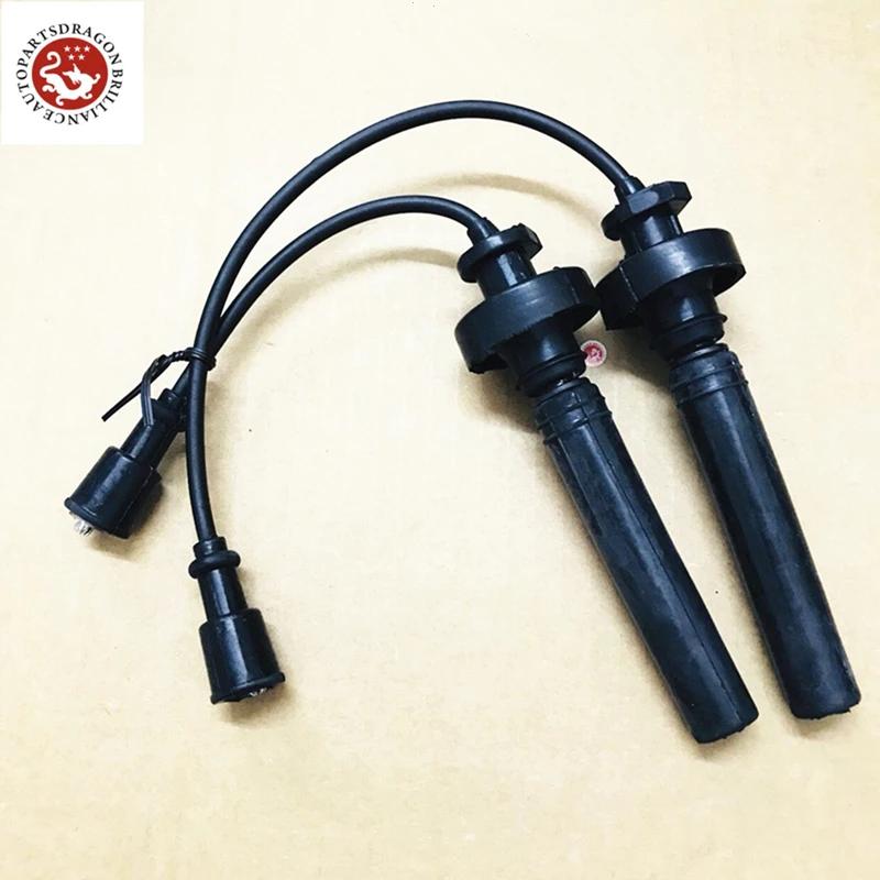 Ignition Coil pack MD325592  DCPR7E  MD327071 spark plugs setIgnition Cable Wire Set (1)