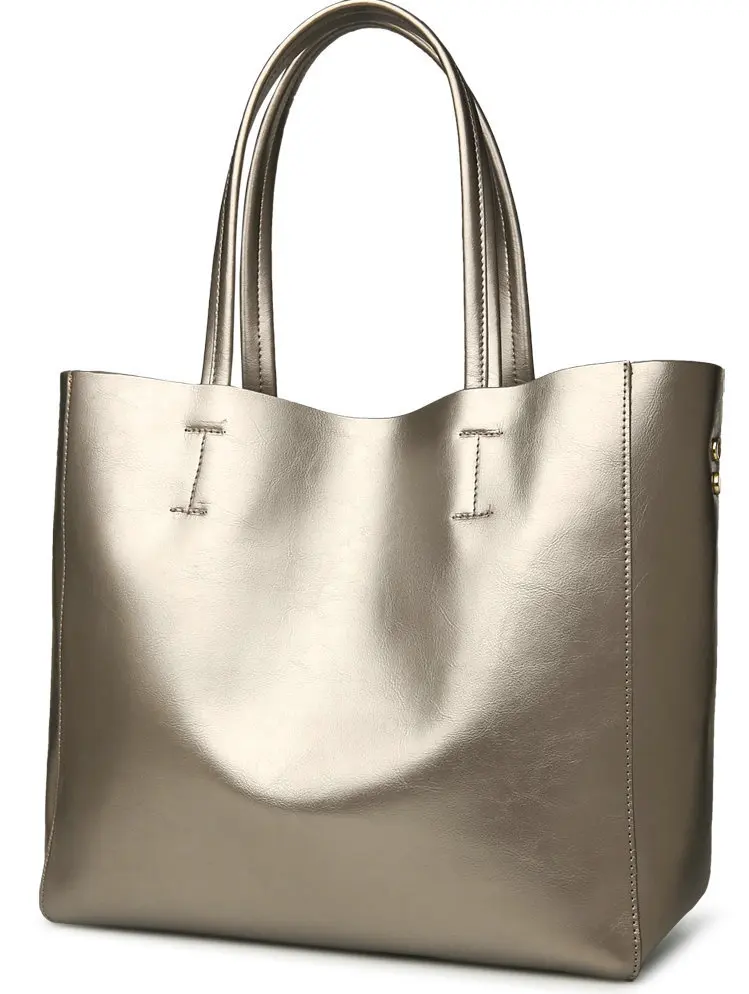 QIAOBAO Мода натуральная кожа сумка большая сумка тренд Повседневная сумка для покупок, большая емкость