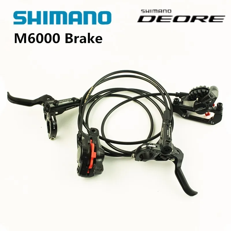 

SHIMANO DEORE M6000 Brake Mountain Bikes Hidraulic Disc Brake MTB BR BL-M6000 DEORE Brake 800/1400 Left & Right