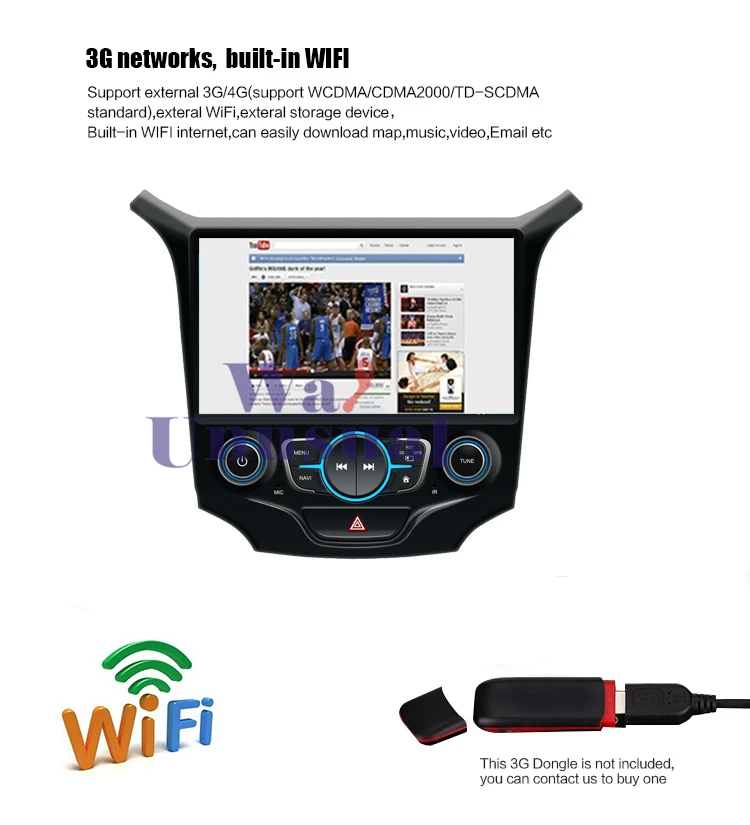 Flash Deal Autoradio Octa Core 9" Android 8.1 Car GPS Navigation Radio Multimedia Player For Chevrolet CRUZE 2015 Stereo With BT WIFI  Maps 5