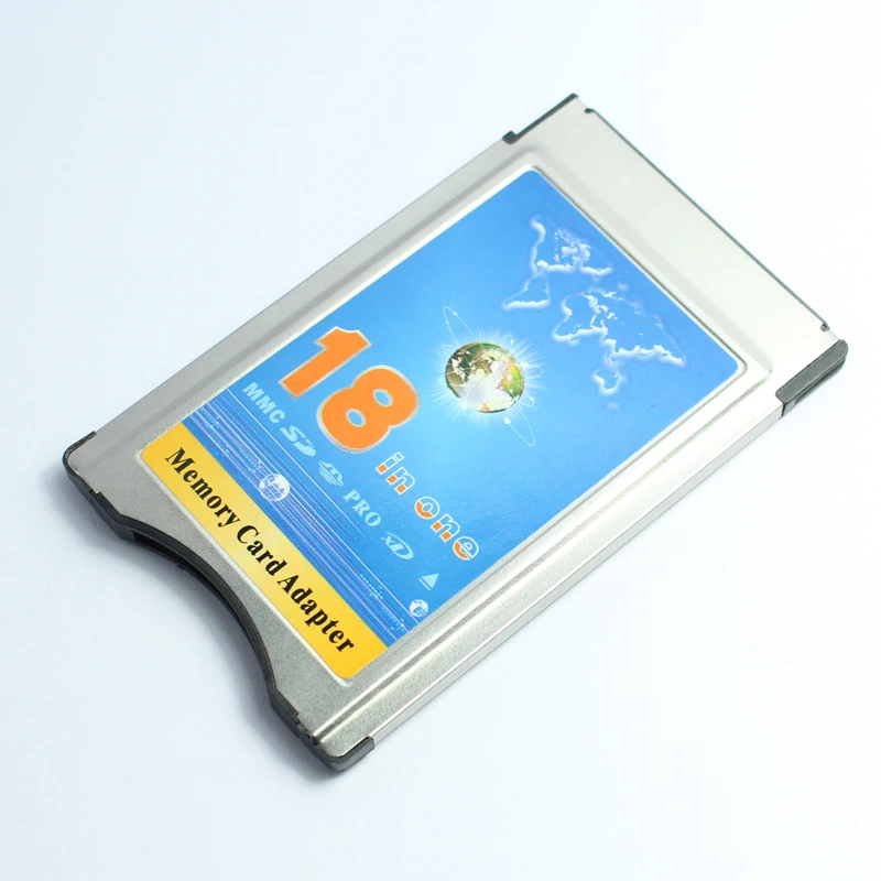 Оригинал! 18 в одном MMC SD SDHC MS PRO XD адаптер для карт памяти PCMCIA ATA