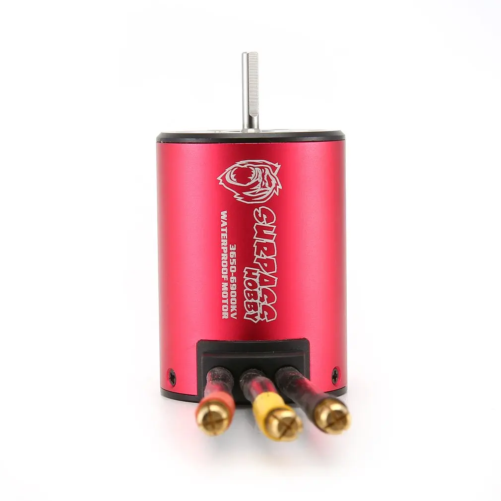 SURPASSHOBBY 3650 6900KV/5200KV/4500KV Brushless Motor 2S Truck for 1:10 GTR/Lexus 3S RC Drift Racing Car Waterproof Sensorless