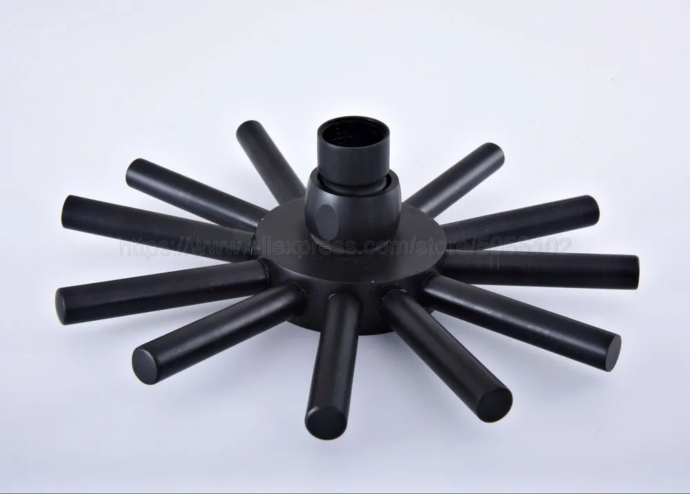 7.7 Inch Oil Rubbed Bronze Shower Head Water Rains Shower Head With Shower Bathroom Set Wall Mounted Shower Head zsh245