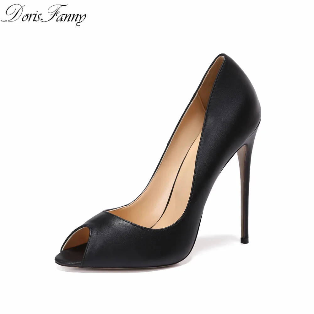 black sexy high heels