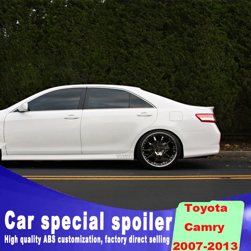 Задняя крышка из АБС пластика для toyota camry задняя спойлера праймера белого черного