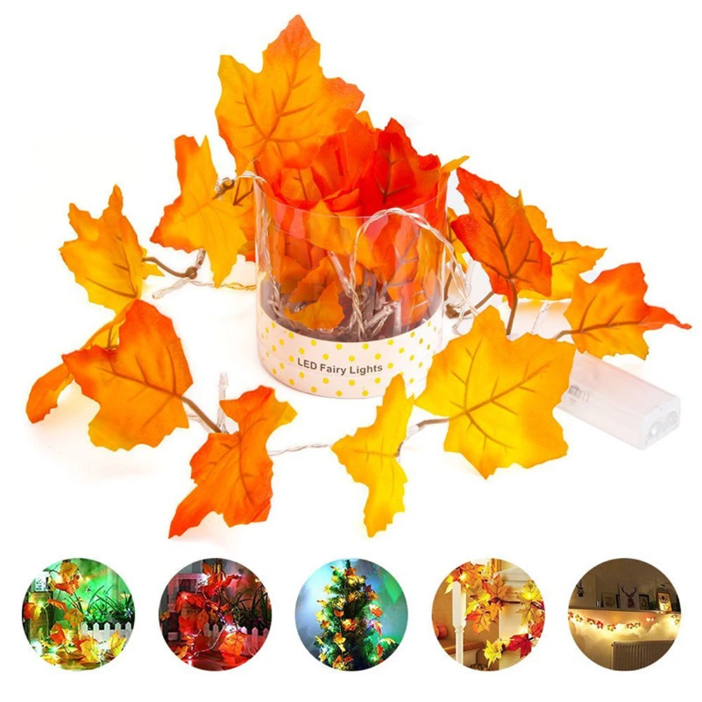 LED Maple Leaf Fairy Garland Led String Light 1.5M 3M Plant Holiday String Light Wedding Room Christmas Decorative Lighting LED Maple Leaf Fairy Garland Led String Light 1.5M 3M Plant Holiday String Light Wedding Room Christmas Decorative Lighting