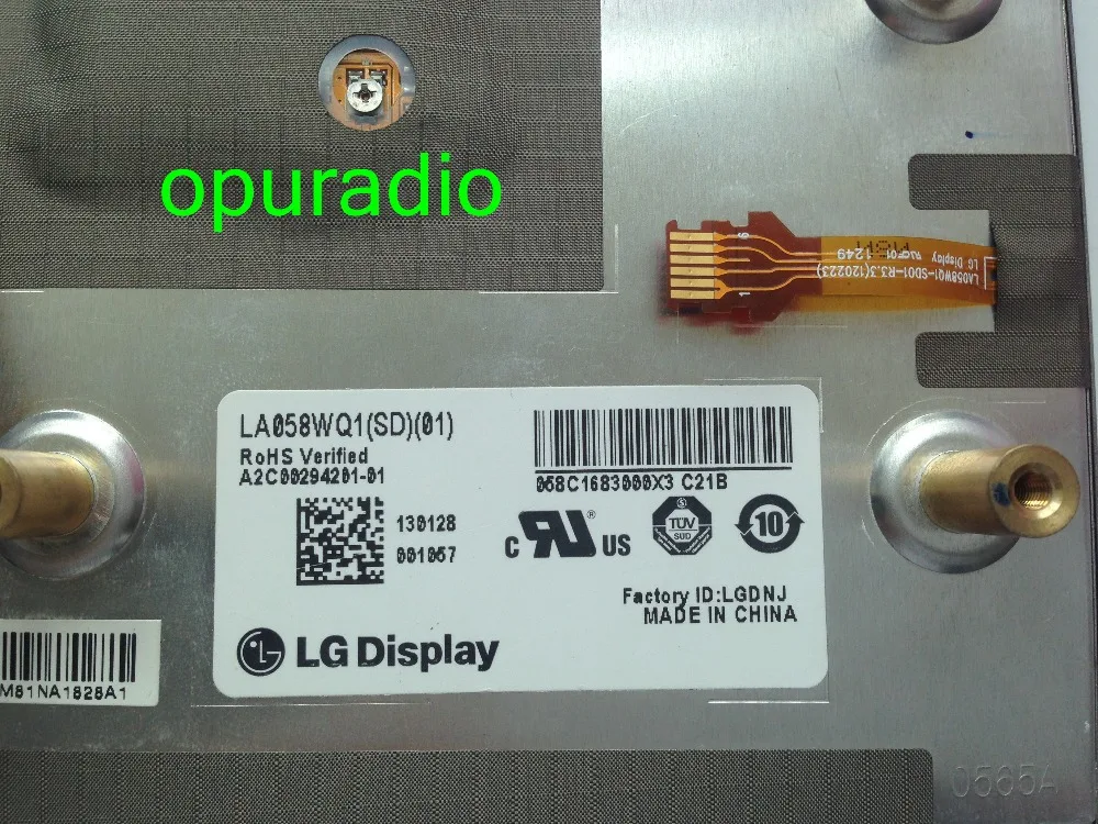 5," ЖК-дисплей дисплей LA058WQ1(SD)(01) LA058WQ1-SD01 для Mercedes B200 автомобиля gps экран навигации