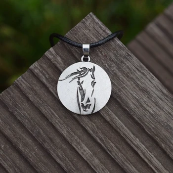 

10 Abstract Horse Head Pendant Necklace Cowgirl Jewelry Horse Lover Gift For Her Equestrian Necklaces Gifts SanLan