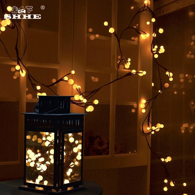 Room Bedroom Decorations 20Leds String Light LED Twigs Vines Lights