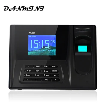 

DANMINI Free shipping 2.8 inch TFT 320*240 32bit CPU ZDC20 Fingerprint Time Clock Attendance System ID Card Reader USB
