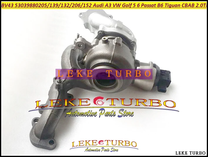 BV43 53039880205 53039880139 53039880132 53039880206 53039880152 Turbo For Audi A3 For Volkswagen VW Golf V VI Passat B6 Tiguan CBAB CBDA CBDB 2.0L TDI 140HP (3)
