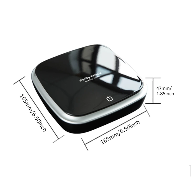 

Smart Car Air Purifier Portable Negative Ion Air Purifier Usb Fog Cleaner Automatic Fresh Air Freshener Oxygen Bar Remove Smel