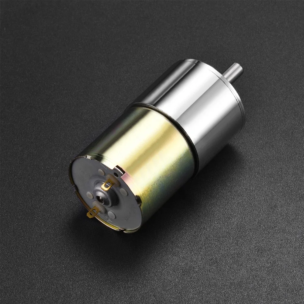 12v Dc Motor 100rpm Micro Gear Motor Box 37mm Speed
