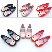 Мини мультфильм кролик голову принцессы Обувь дышащие Нескользящие Детские Обувь для девочек мини-Сандалии для девочек Обувь для девочек 24 EUR- 29