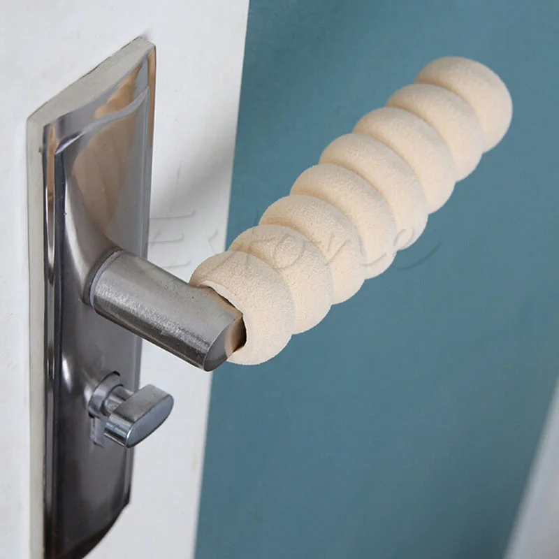 

2018 Door Handle Cover Protective Baby Child Safety Doorknob Spiral Sleeve Case JUN9_17