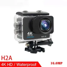 HAMTOD H2A 4K WiFi экшн-Камера 2," lcd сенсорный экран 1080P HD Дайвинг Водонепроницаемая мини видеокамера спортивная видеокамера 170 градусов