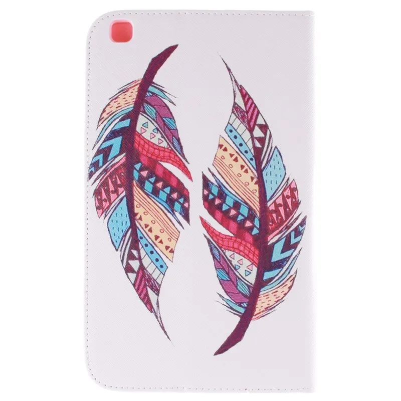 Colorful Wallet Case for Samsung Galaxy Tab 3 8.0 Case T310 T311 PU Leather Stand Case With Card Slot For Galaxy Tab 3 8.0 inch (8)