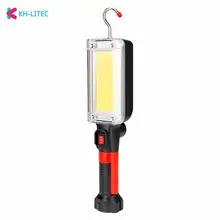 USB Перезаряжаемый 16LED рабочий свет Магнитная висячая инспекционная лампа ручной Тор фонарик подвесной крюк лампа факел встроенный аккумулятор