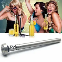 Пивная палочка для охлаждения вина из нержавеющей стали, камни для винных бутылок охлаждающая домашний уют охладитель для напитков