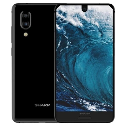 Смартфон Sharp AQUOS S2 C10, 4 Гб+ 64 ГБ, 5,5 дюймов, FHD+ Android8.0, Восьмиядерный, 12 Мп+ 8 Мп, NFC, отпечаток пальца, 4G, глобальная версия - Цвет: Черный